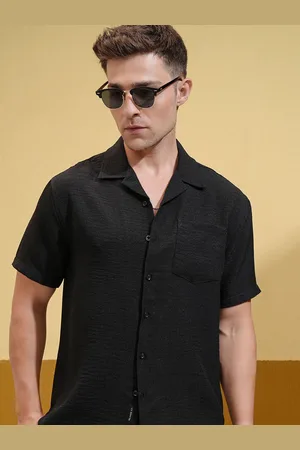 LocoMotive Premium Men Textured Overshirt
