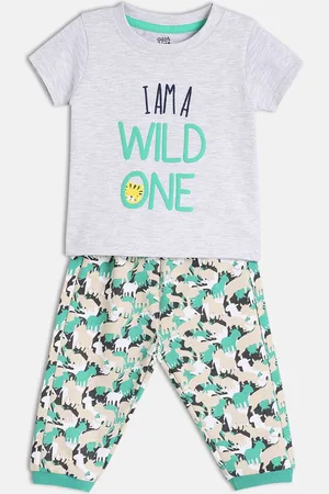 MINI KLUB Boys Printed T-shirt with Trousers