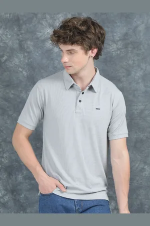 PAUL STREET Men Polo Collar Slim Fit T-shirt