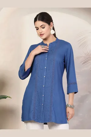 Lakshita Women Mandarin Collar Tunics