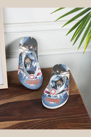 toothless Boys Printed Rubber Thong Flip-Flops