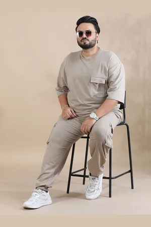 Bushirt Pure Cotton T-Shirt & Joggers Co-Ords