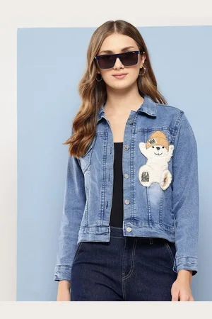 Roadster The Lifestyle Co Self Design Cotton Denim Jacket