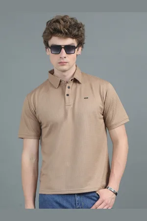 PAUL STREET Men Polo Collar Slim Fit T-shirt