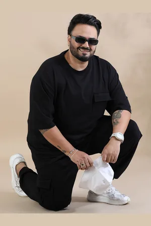 Bushirt Pure Cotton T-Shirt & Joggers Co-Ords