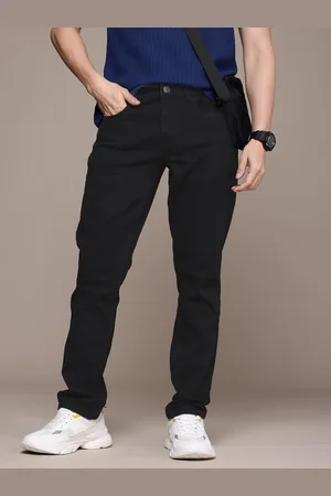 WROGN Men Straight Fit Stretchable Jeans