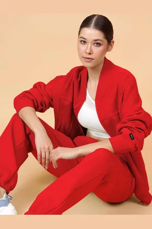 Fitkin Women Red Cloud Fit Fleece Jogger