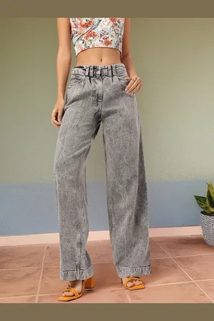 DressBerry Women Effortless Elegance Baggy Jeans