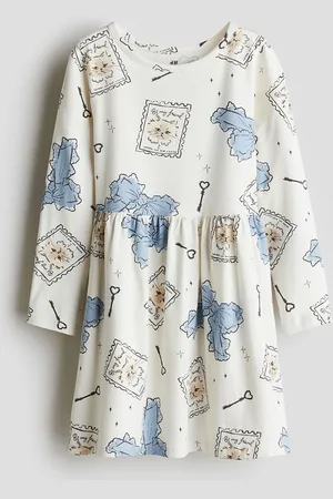 H&M Printed Cotton Dress
