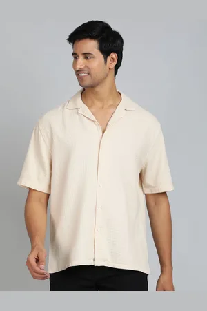 JADE BLUE Men Slim Fit Opaque Casual Shirt
