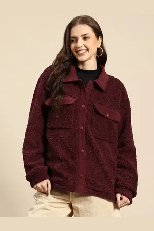 Mast & Harbour Women Sherpa Tailored Jacket