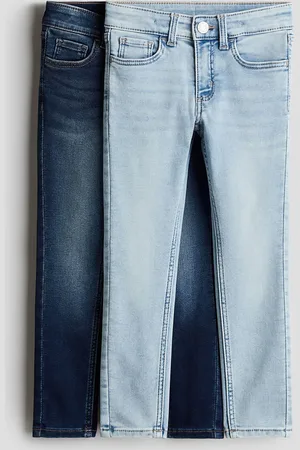 H&M Girls Pack Of 2 Supersoft Skinny Fit Jeans
