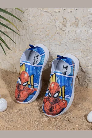 toothless Boys Spider-Man Printed Sneakers