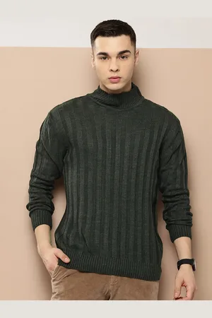 Invictus Men Ribbed Acrylic Pullover