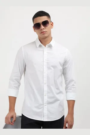 Calvin Klein Men Slim Fit Opaque Casual Shirt