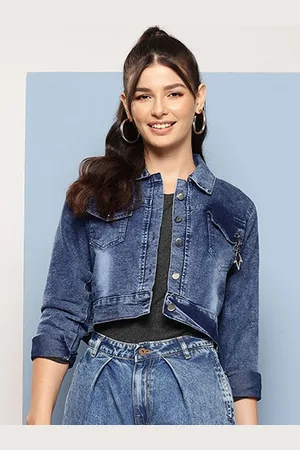 Roadster The Lifestyle Co Cropped Denim Jacket