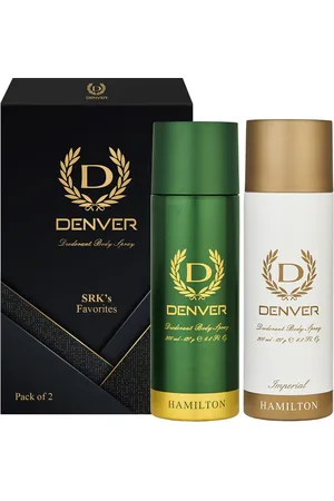 Denver Men Set Of 2 Hamilton & Imperial Deodorant - 200 ml Each