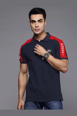 DUCATI Pure Cotton Polo T-shirt