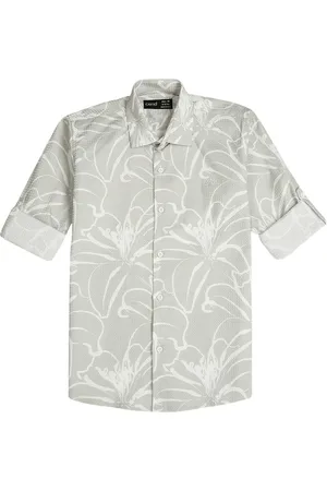 CAVIO Boys Comfort Opaque Printed Casual Shirt