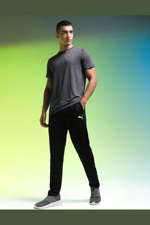 PUMA Men Black Solid Teams CR Training Pants