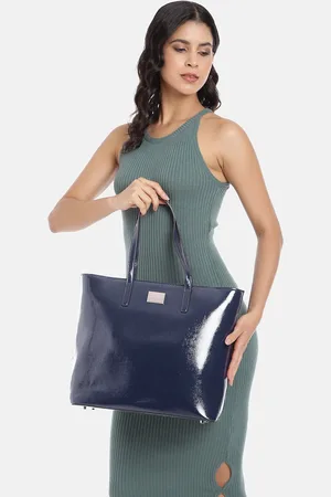 Allen Solly Textured Oversized Laptop Shoulder Bag