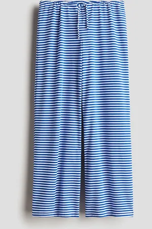 H&M Girls Wide Jersey Trousers