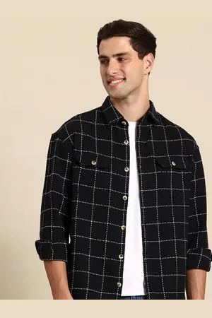 Mast & Harbour Men Opaque Printed Casual Shackets