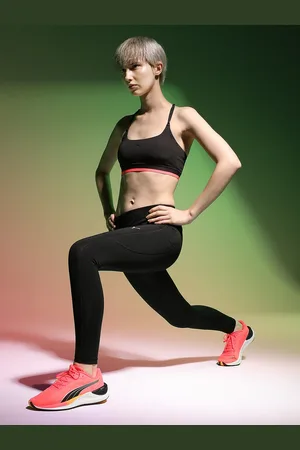 PUMA Women Train-All-Day 7/8 Training Tights with Pockets