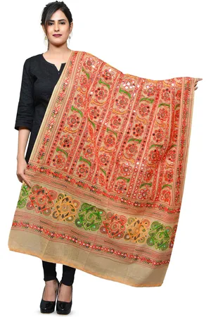Banjara Embroidered Dupatta with Thread Work