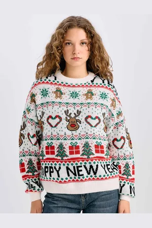 DeFacto Women Printed Pullover