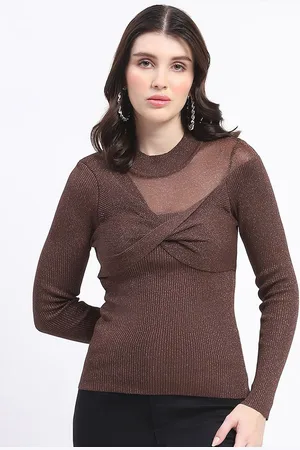 MADAME Women Pullover with Embellished Detail