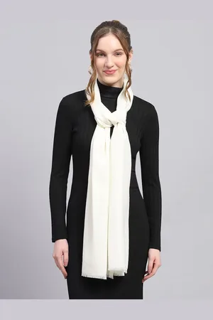 Monte Carlo Women Acrylic Fringed Stole