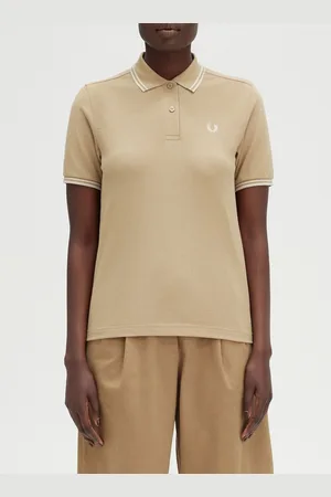 Fred Perry Women Polo Collar T-shirt