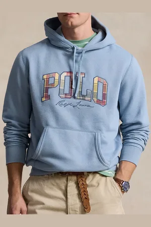 Ralph Lauren Men Typography Printed Hooded Sweatshirt