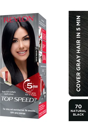 Revlon Top Speed Hair Color Small Pack - Natural Black 70