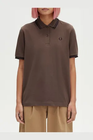 Fred Perry Women Polo Collar T-shirt