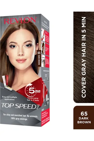 Revlon Top Speed Hair Color Small Pack - Dark Brown 65