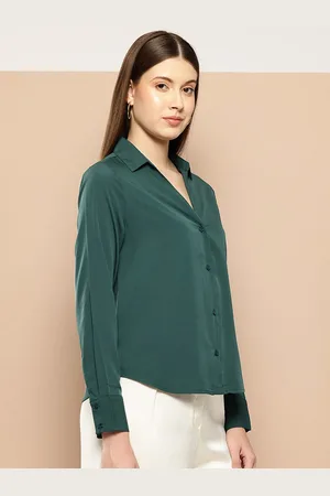 Invictus Women Solid Semiformal Shirt