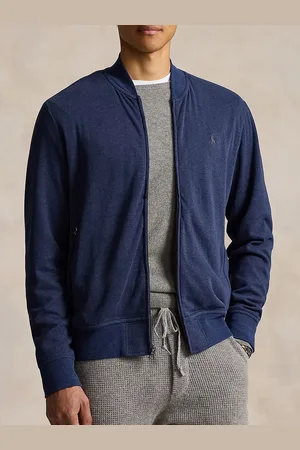 Ralph Lauren Men Solid Baseball Jacket