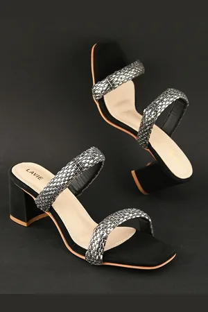 LAVIE Women Embellished Block Heel Sandals