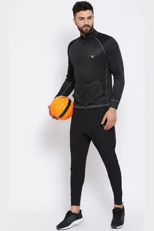 Invincible Men Contrast Line Jacket