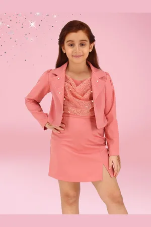 CUTECUMBER Girls Embellished Sheath Dress