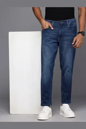 Louis Philippe Men Loose Fit Mid-Rise Jeans
