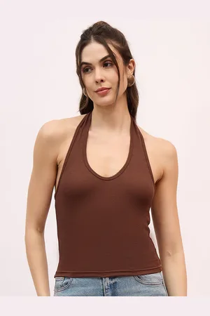 Mayra Women Halter Neck Tank Top