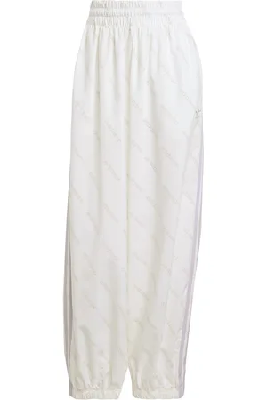 adidas Women White Track Pants