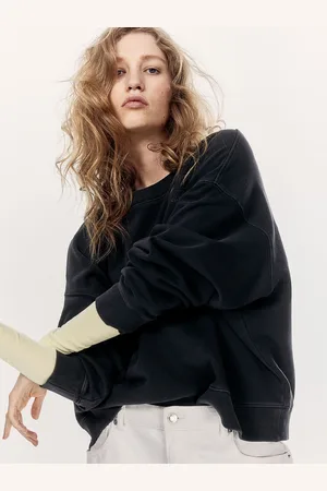 H&M Women Text-Motif Sweatshirt