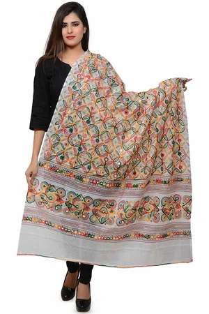 Banjara Embroidered Dupatta with Thread Work
