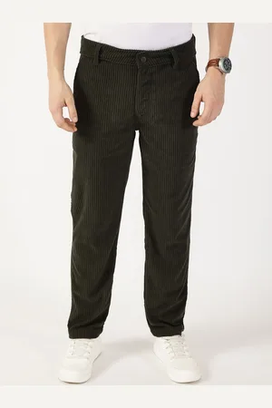 Thomas Scott Men Corduroy Cargo Trousers