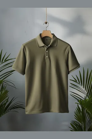 Trendyol Men Polo Collar Pure Cotton T-shirt