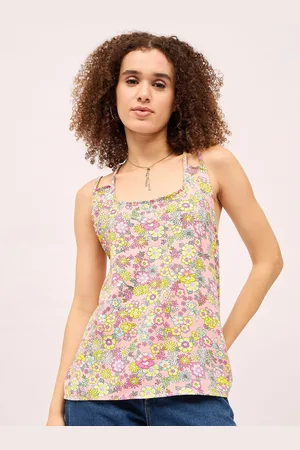 Mayra Women Floral Printed Cotton Top